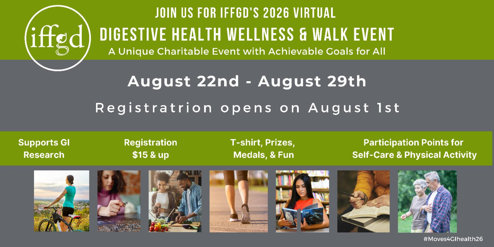 IFFGD’s 2026 Virtual Digestive Health Wellness & Walk Event
