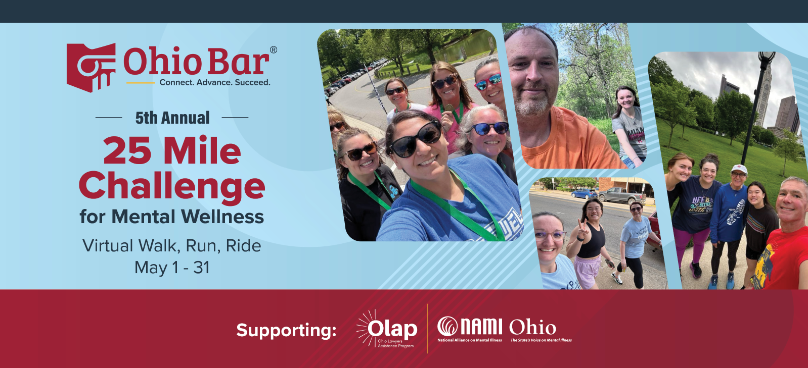 Ohio Bar 25 Mile Challenge for Mental Wellness