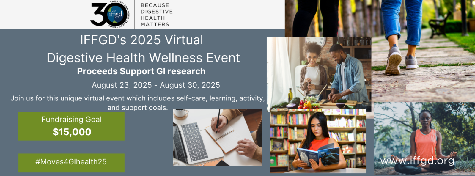 IFFGD’s 2026 Virtual Digestive Health Wellness & Walk Event