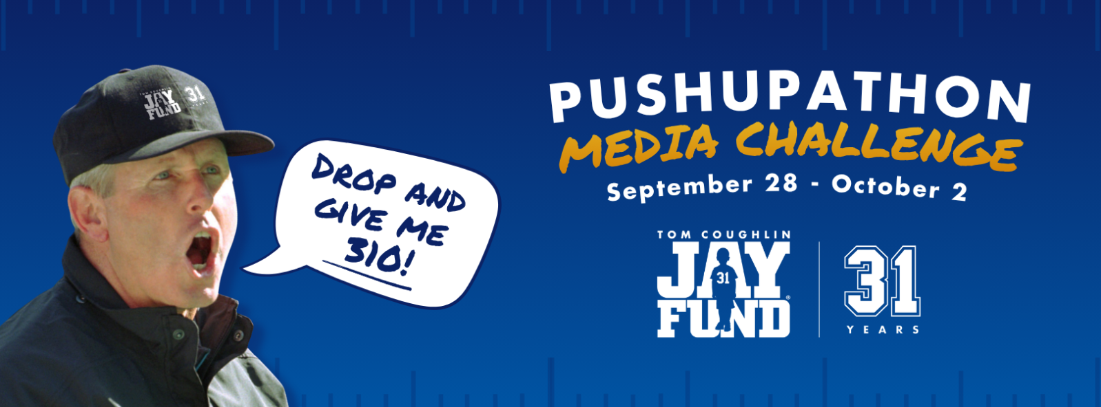 Tom Coughlin Jay Fund Pushupathon